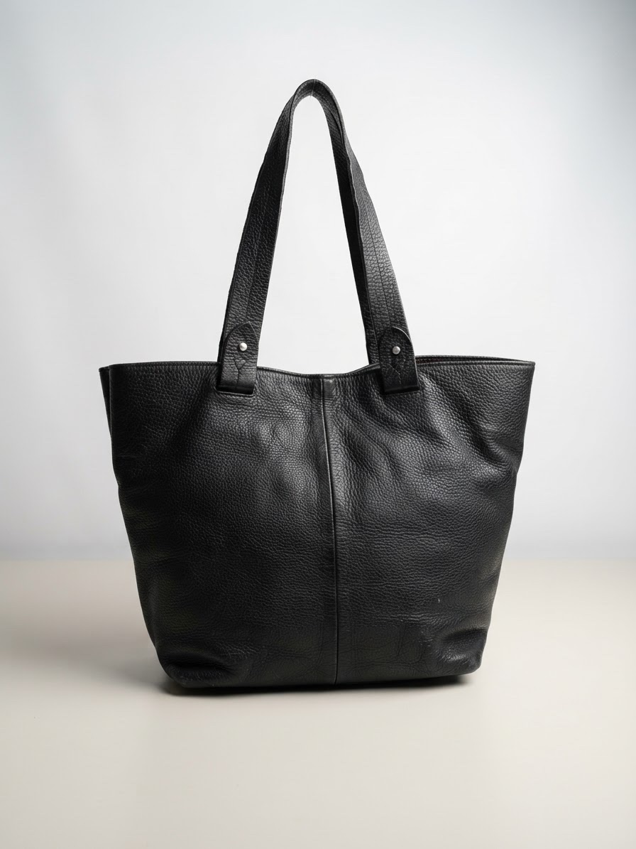 Sac cabas Furla noir en cuir 100% authentique vendu avec dust bag Furla 