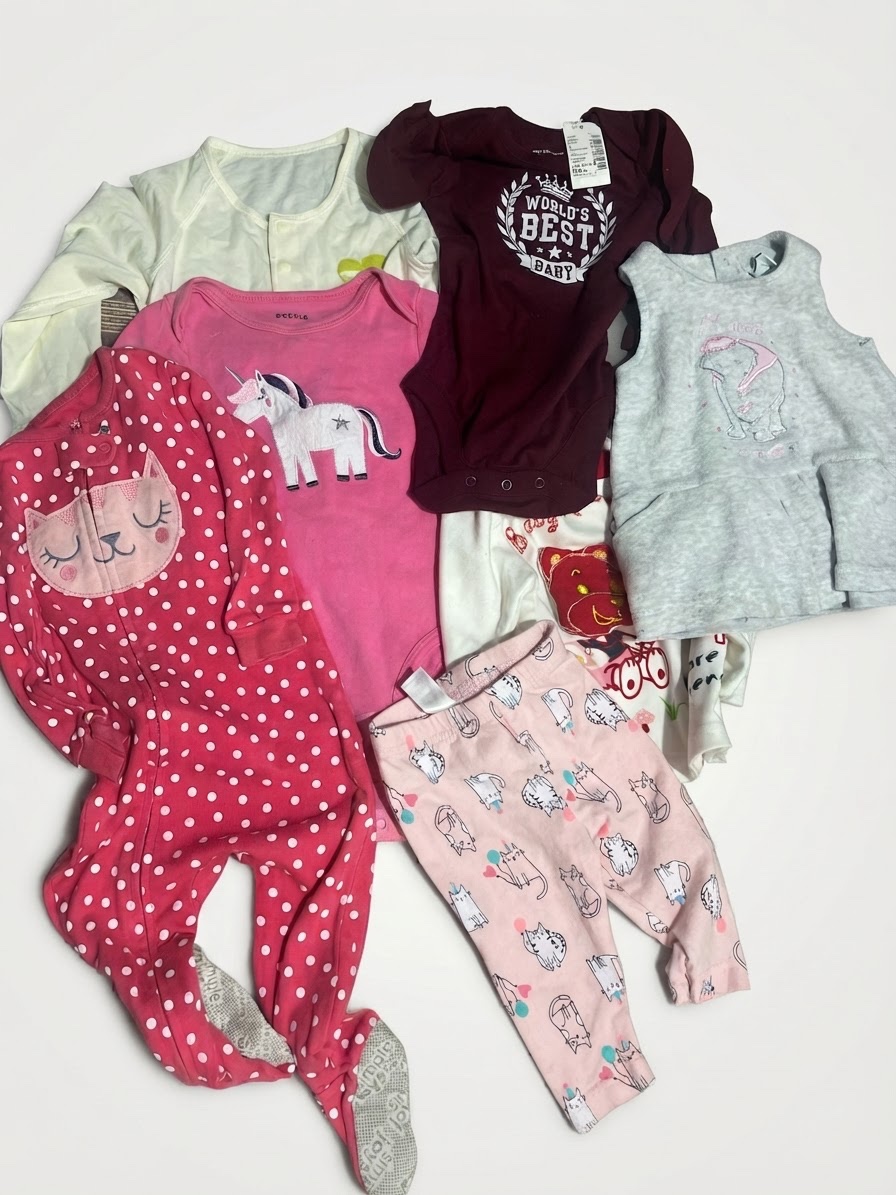 Pack bebe fille 6-9 mois 