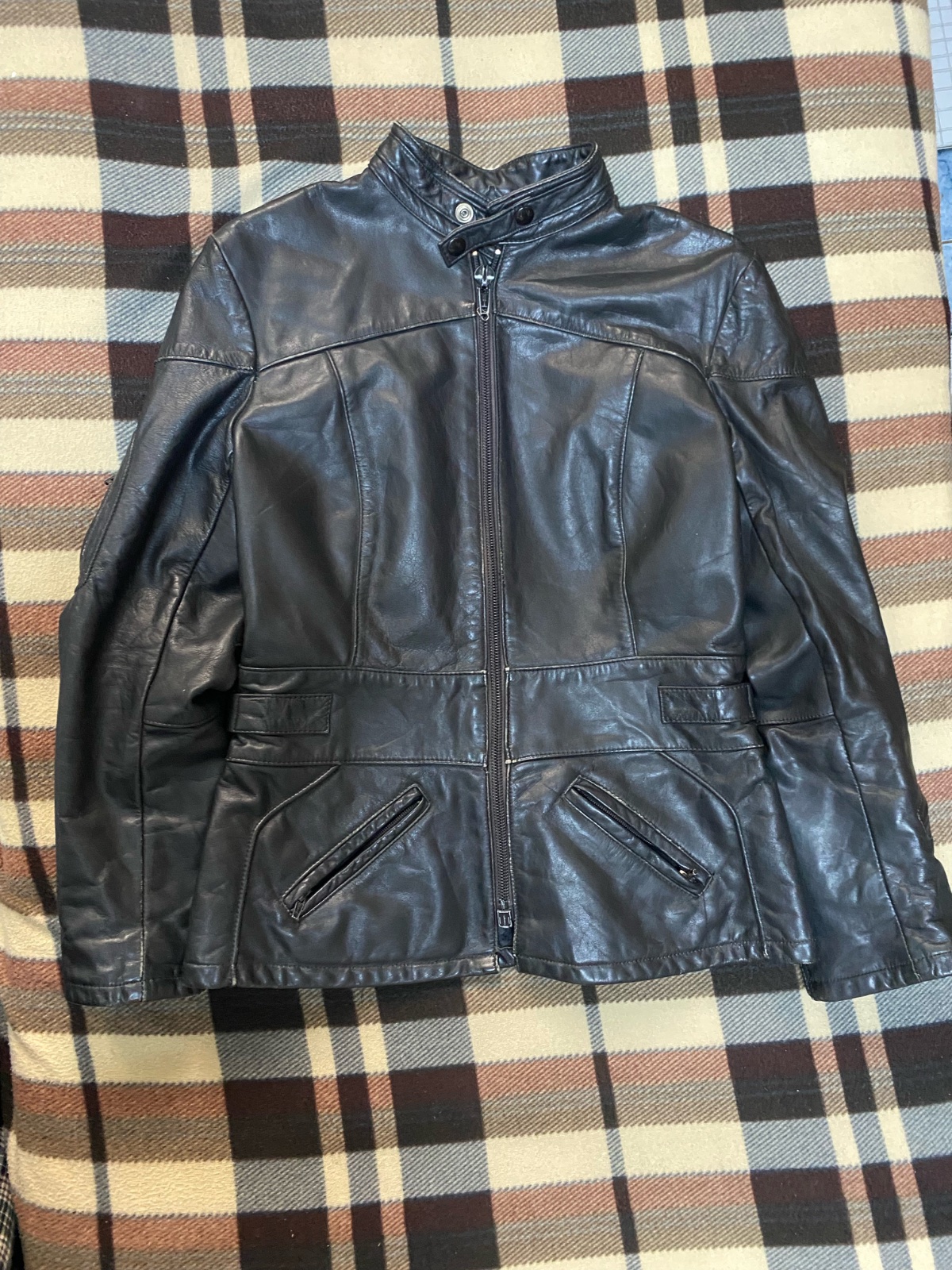 Motocycle jacket cuir 