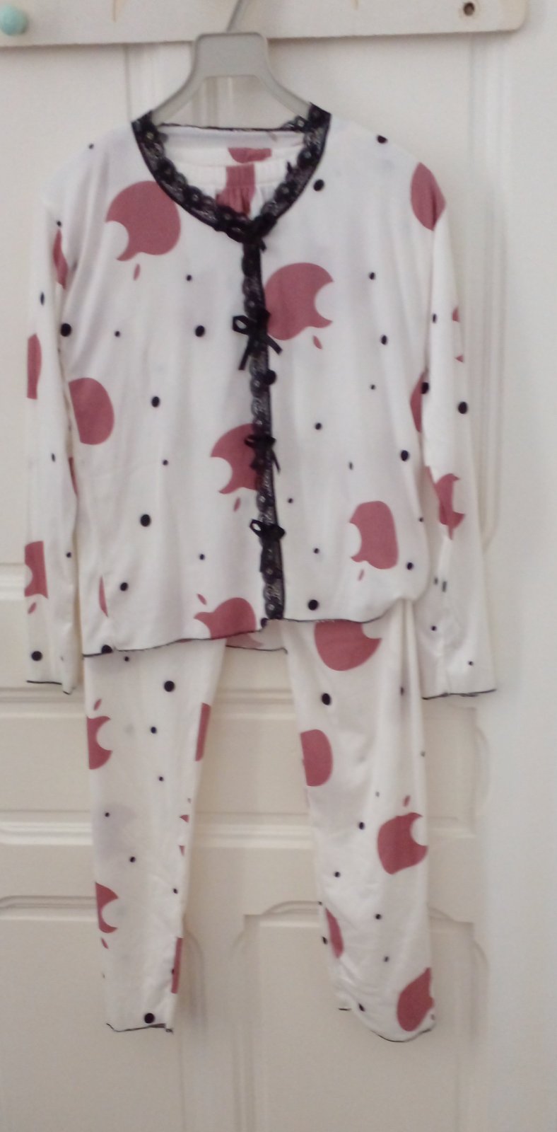 Pyjama rose poudré 