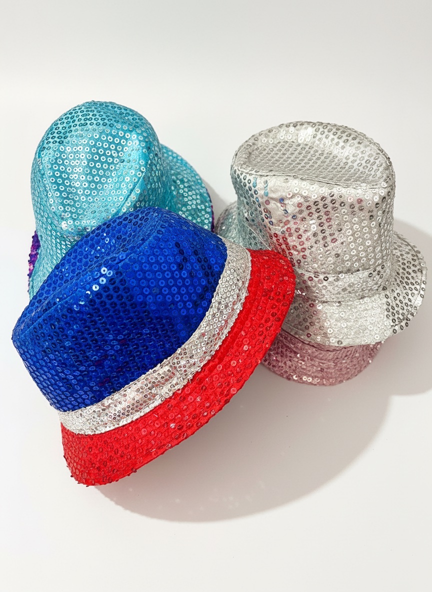 Lot de 5 chapeaux