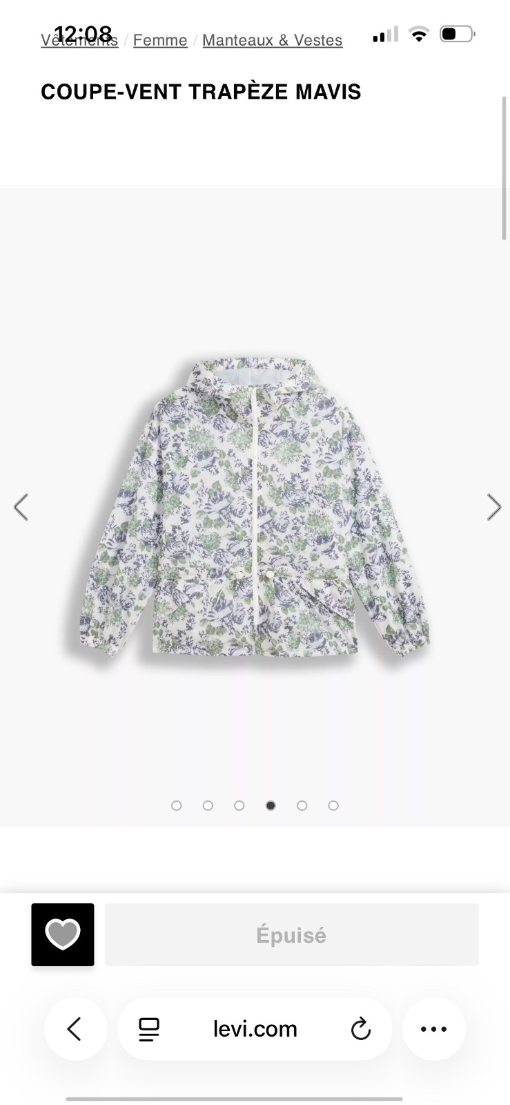 Veste de la marque levis
