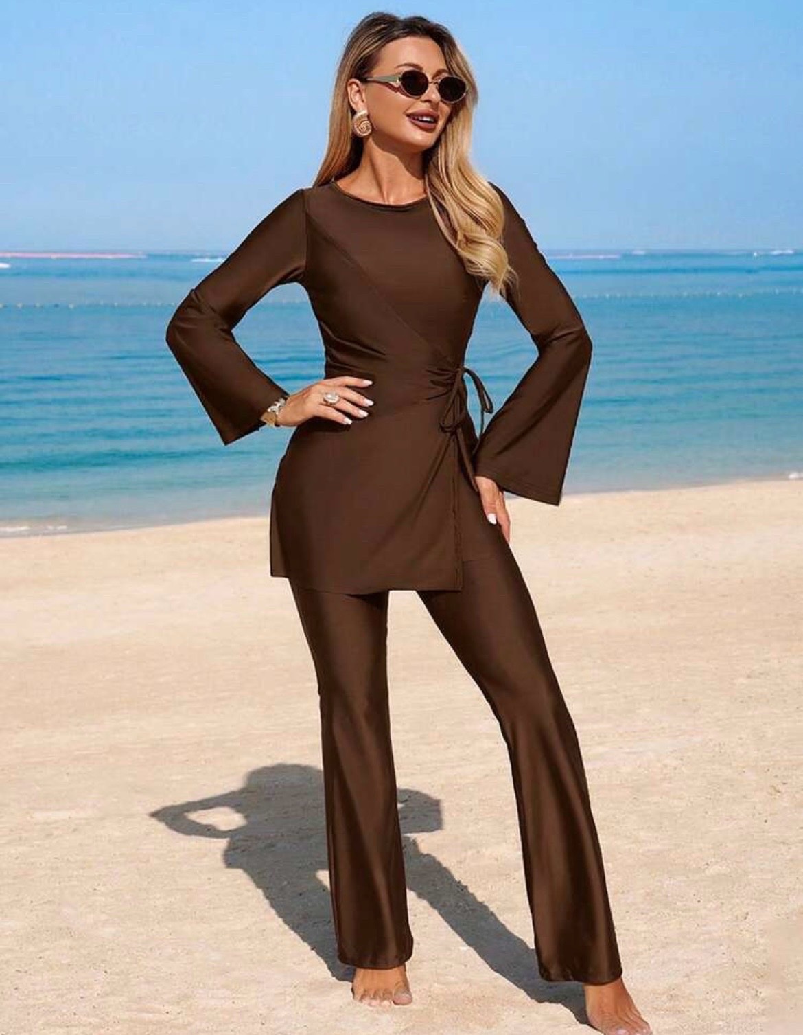 Burkini Marron
