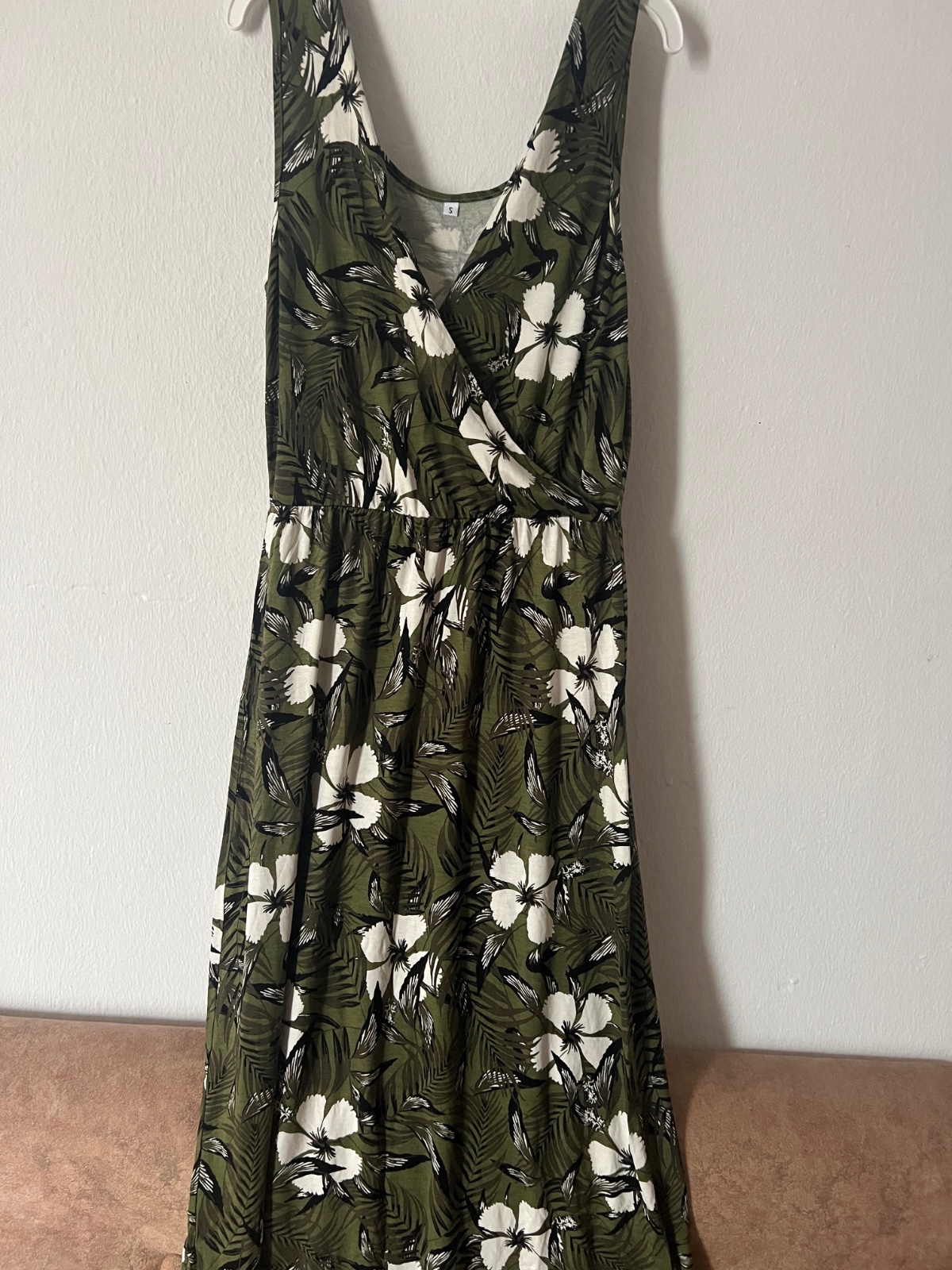 Robe croisé fleurie