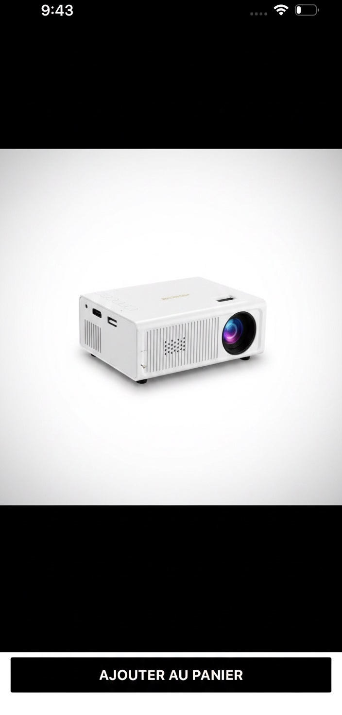 Mini projecteur portable