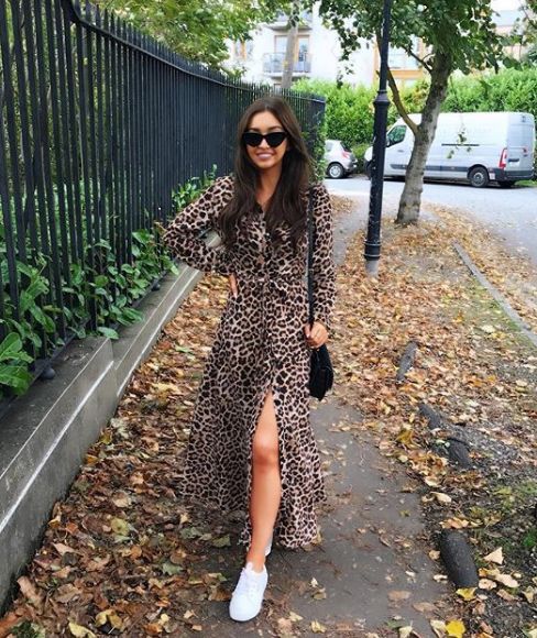 Robe tigrée 