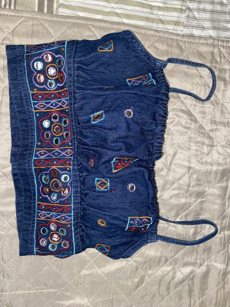 Crop top jean