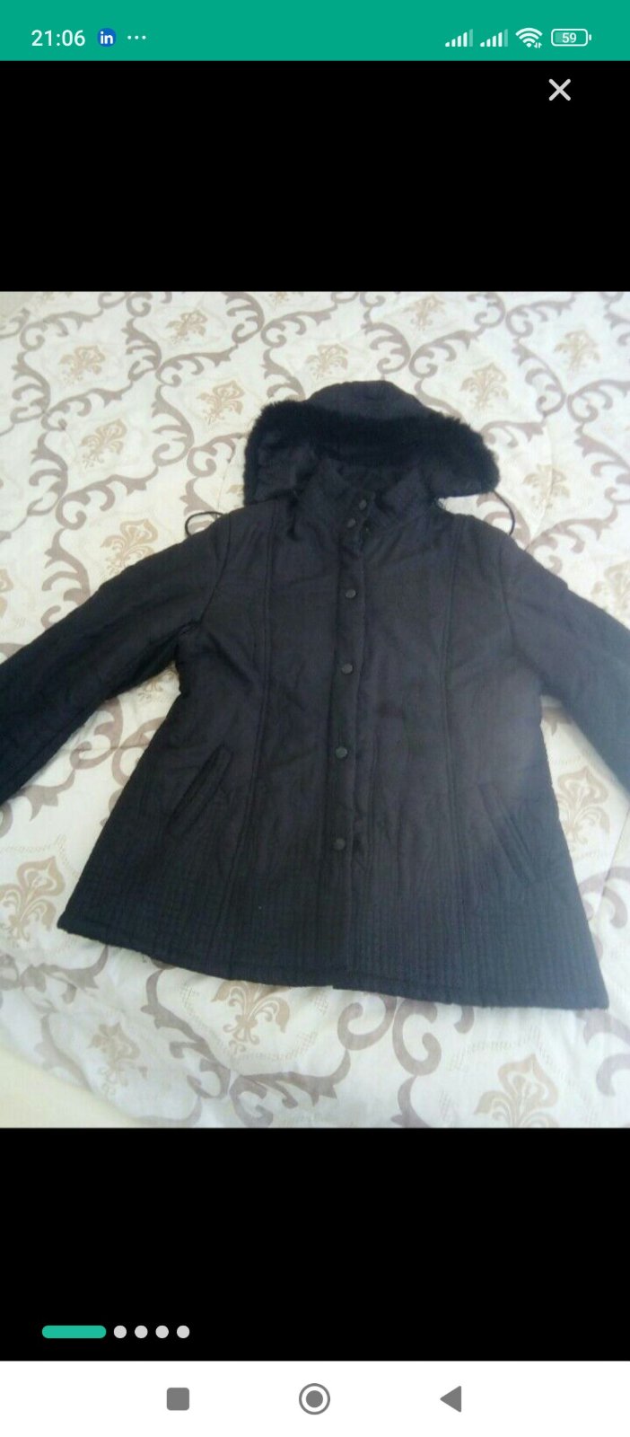 Doudoune noire 