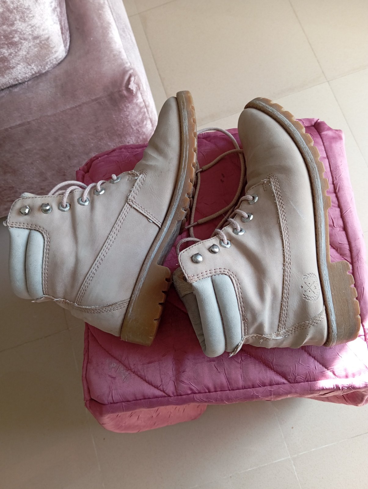 Brodequin beige 