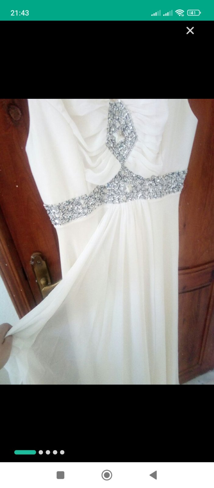 Robe soirée avec boléro