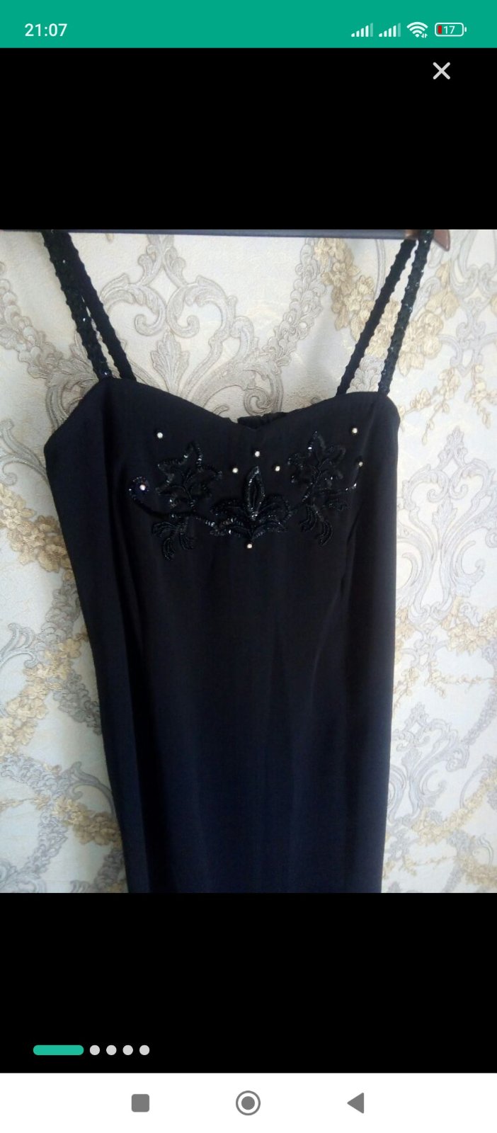 Robe soirée noire 