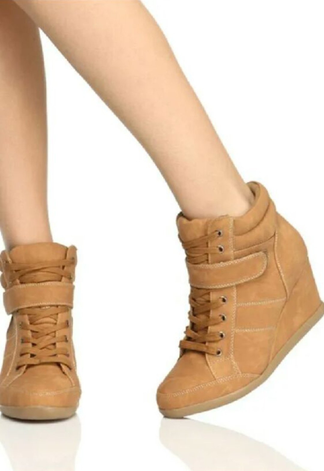 Bottines camel 