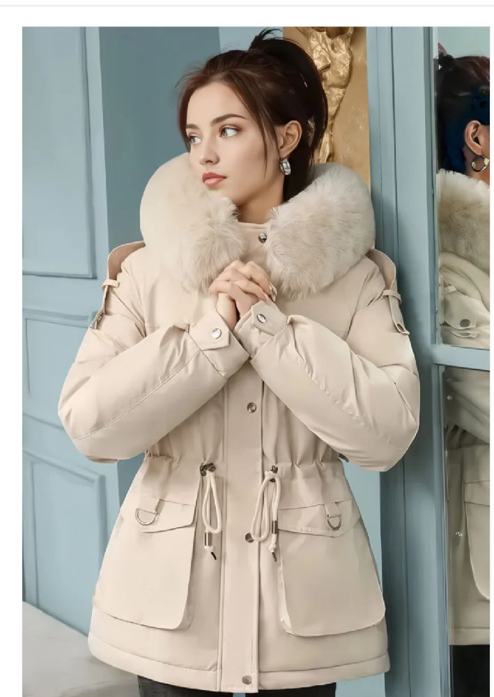 Parka cintrée 
