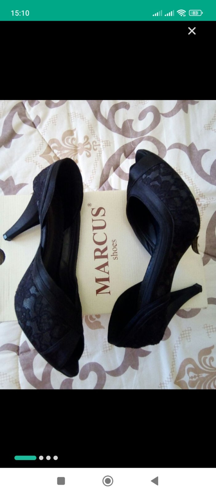 Talon chic noir 