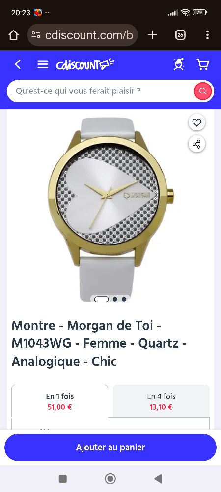 Montre Morgan
