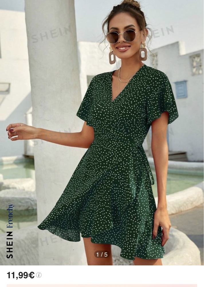 Robe verte