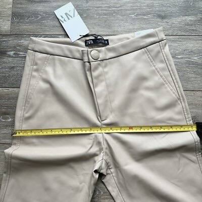 Pantalon zara cuir