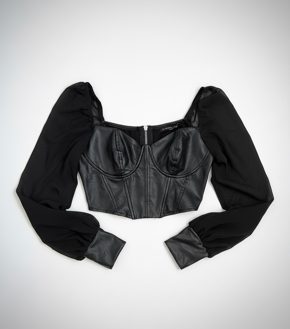 Pull noir trop chic