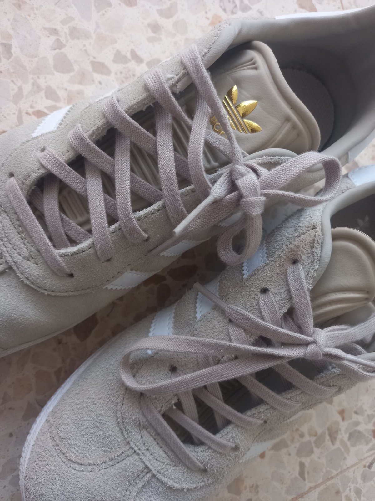 Adidas Gazelle Beige-blanc