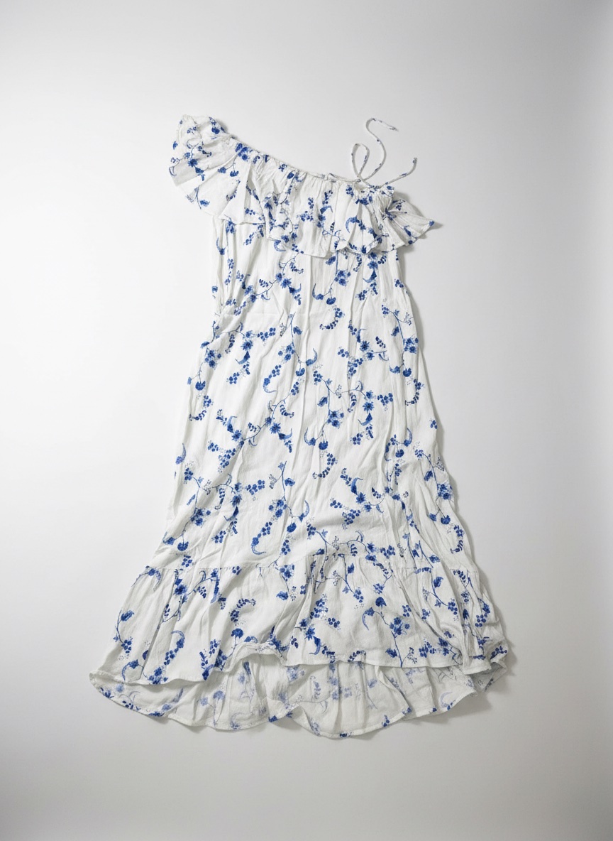 🤍💙 Robe H&M fleurie – Taille 44 💙🤍