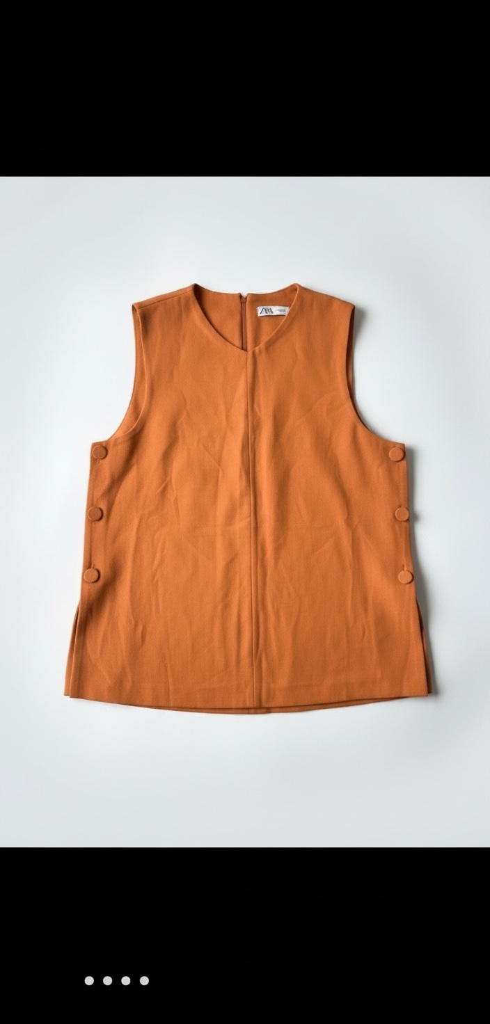 🧡Haut sans manches élégant - ZARA🧡