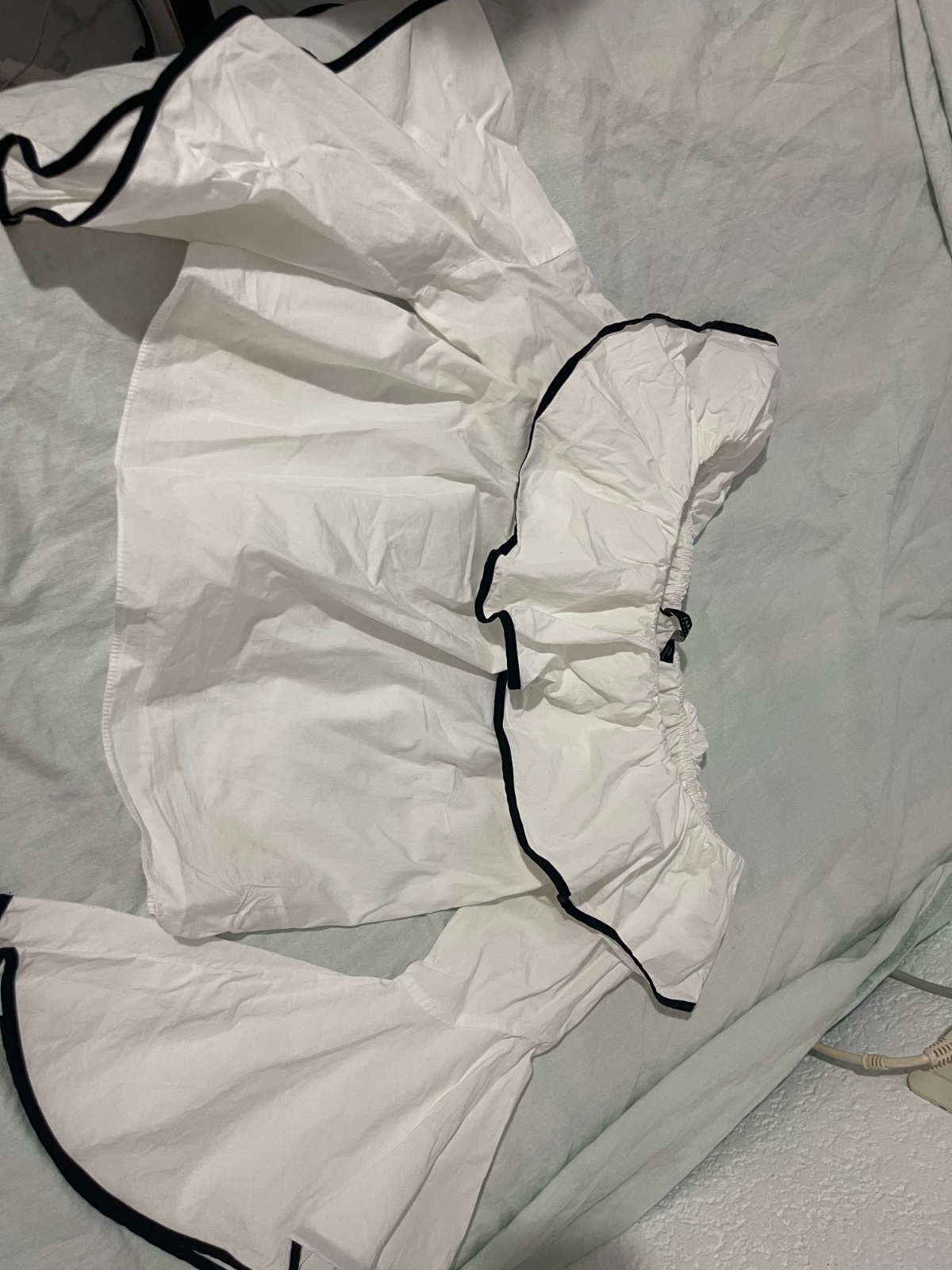 Haut zara blanche 