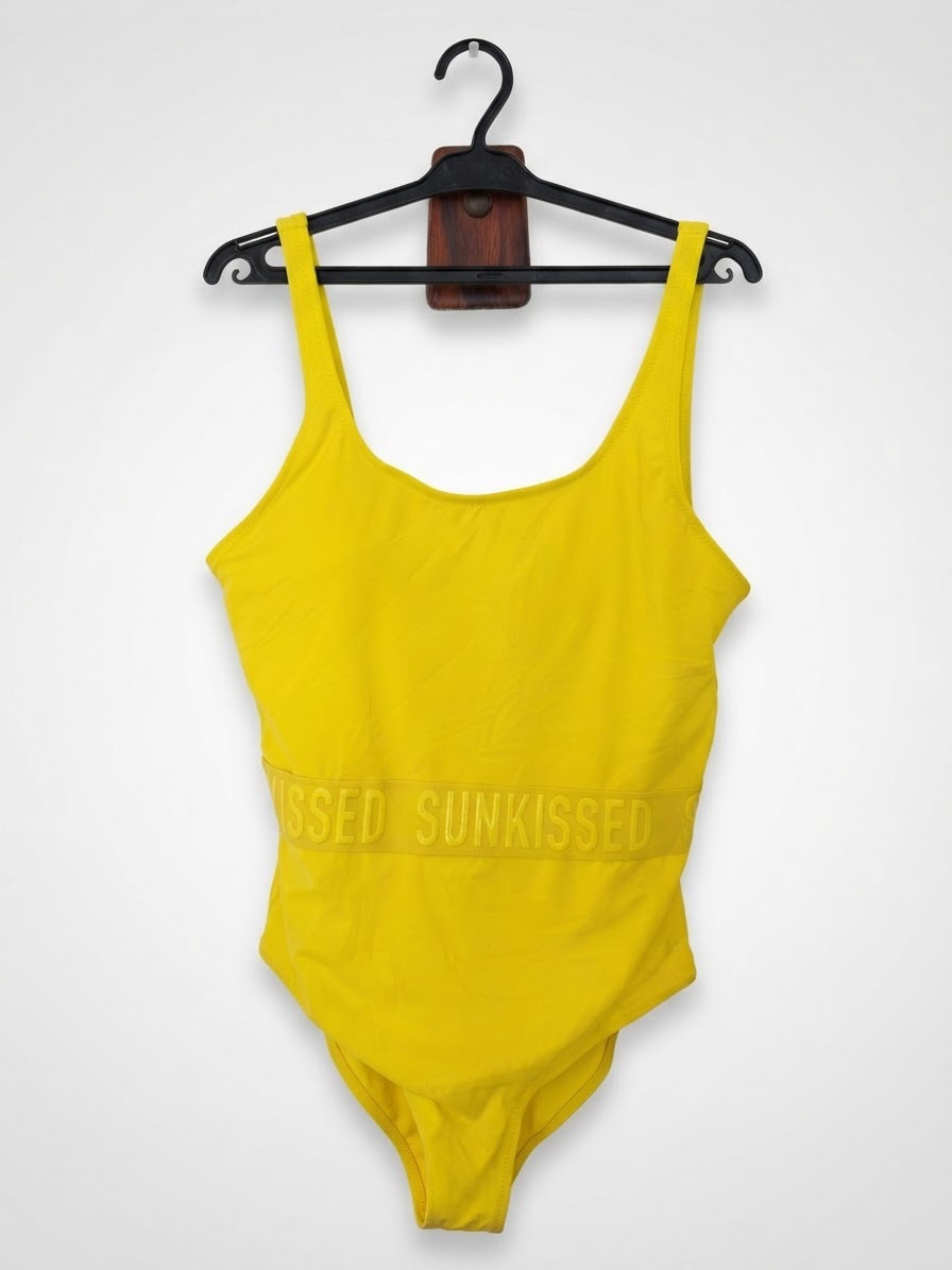 💛 maillot / Body jaune vif SUNKISSED 💛✨
