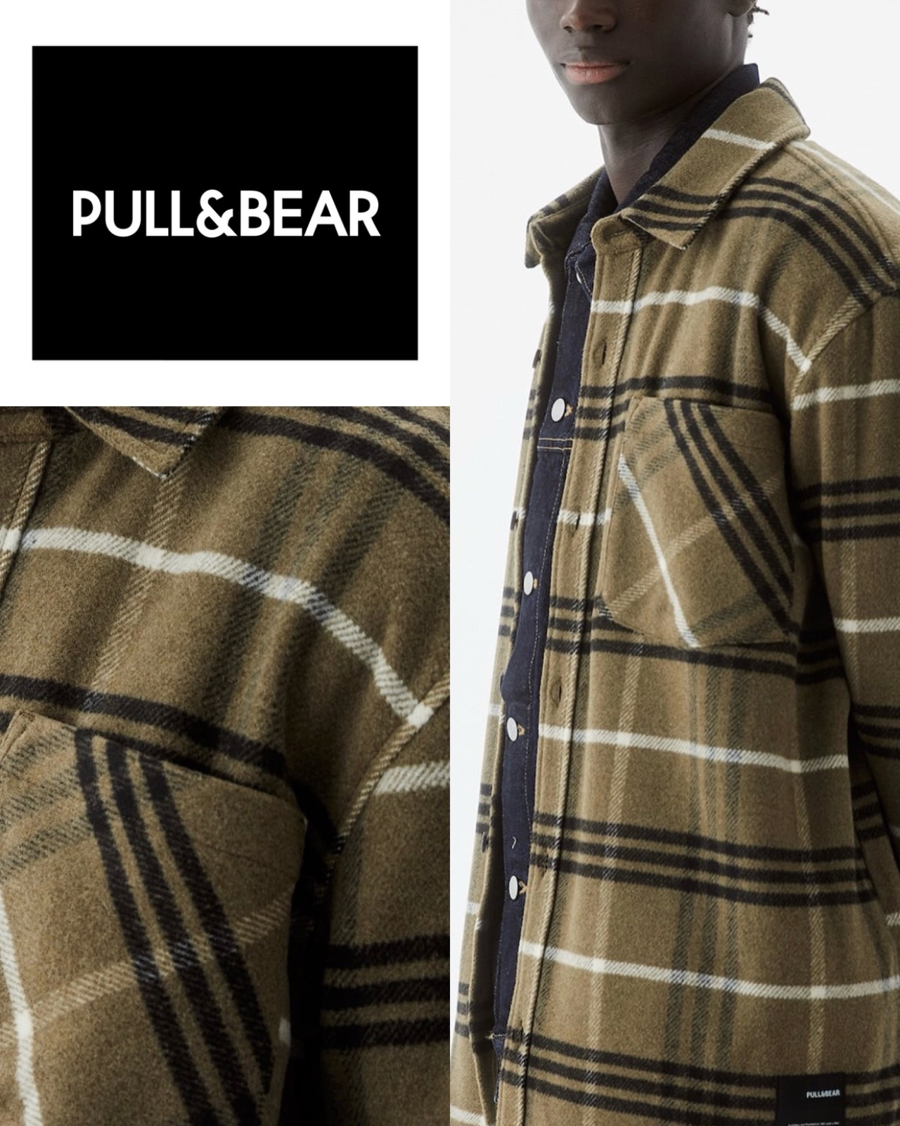 Surchemise Unisexe Pull&Bear  