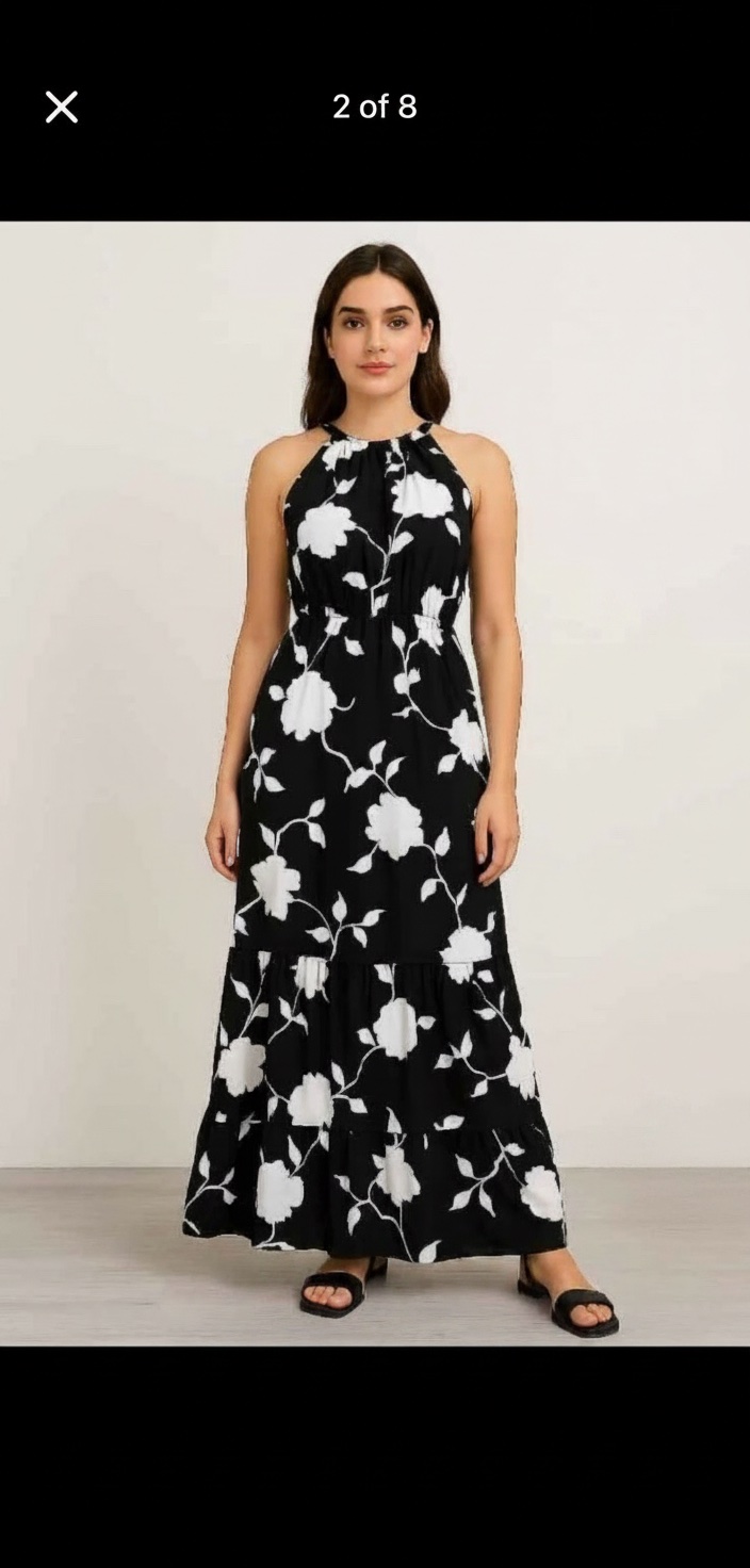 Robe longue toktel 🖤🖤