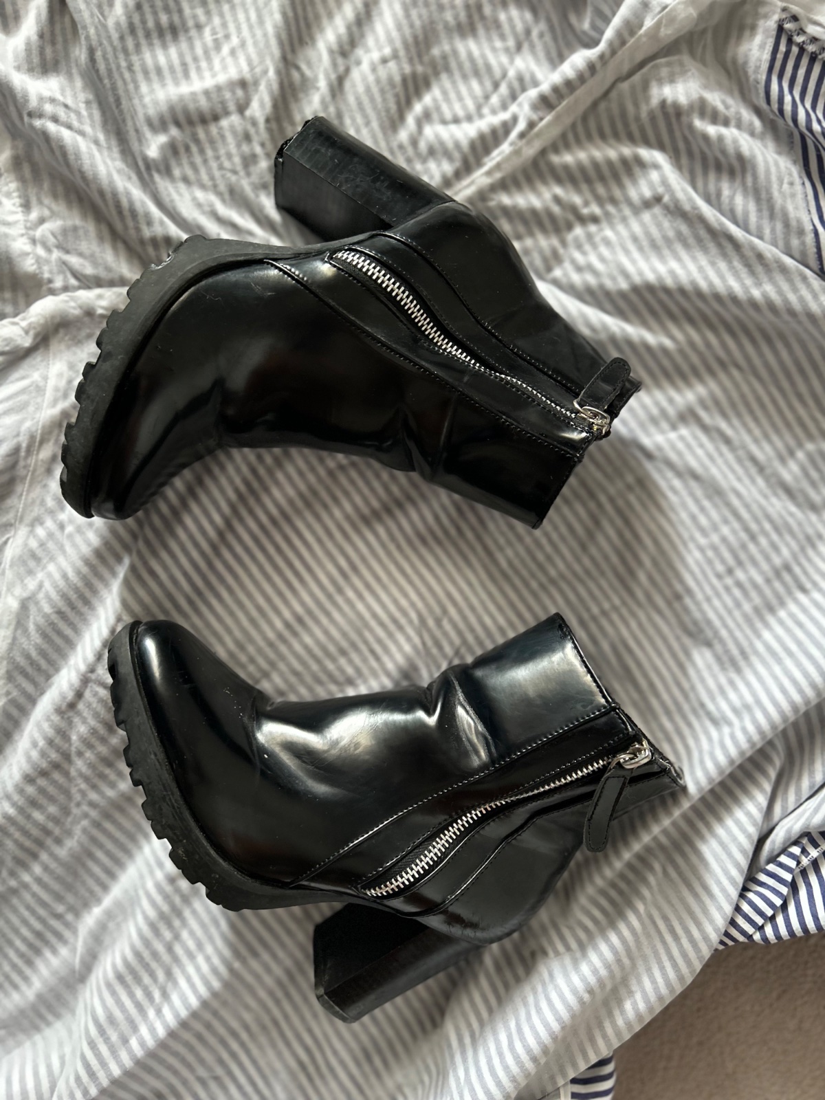 Bottes en cuir
