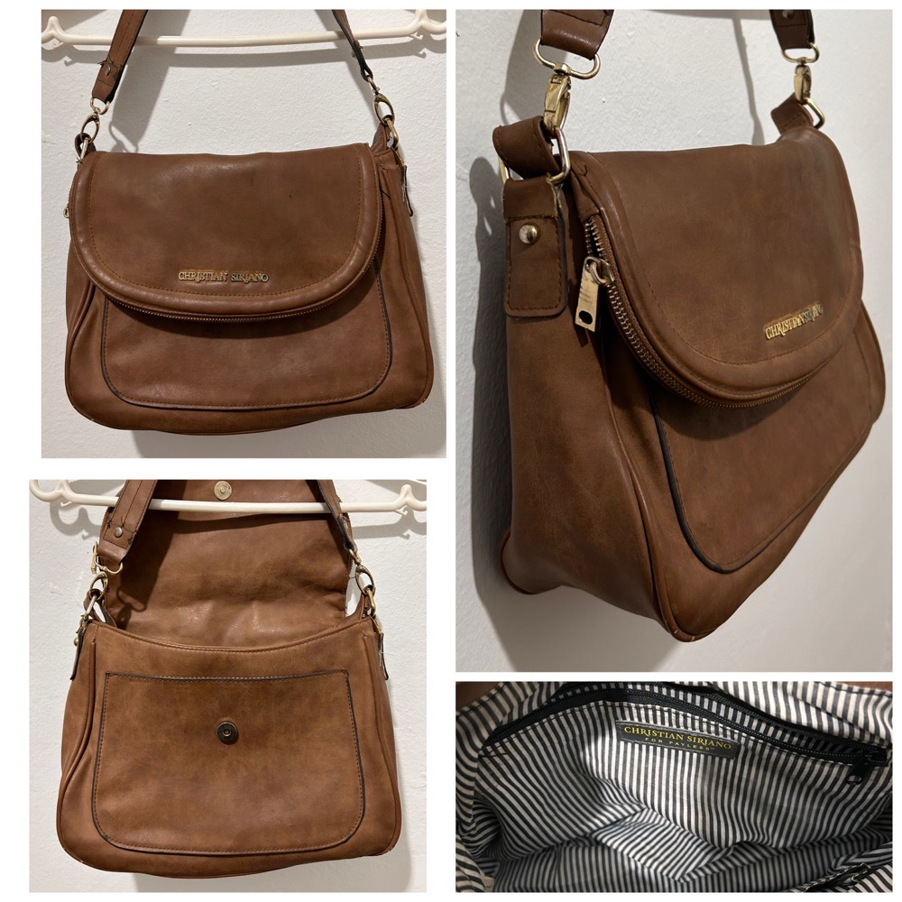 Sac cuir christian siriano 🤎🤎
