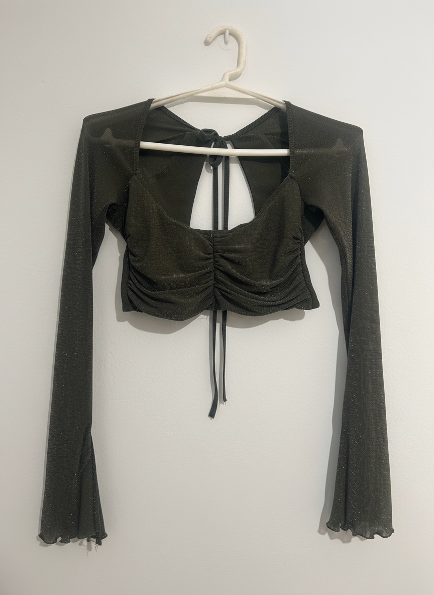 Crop top mesh