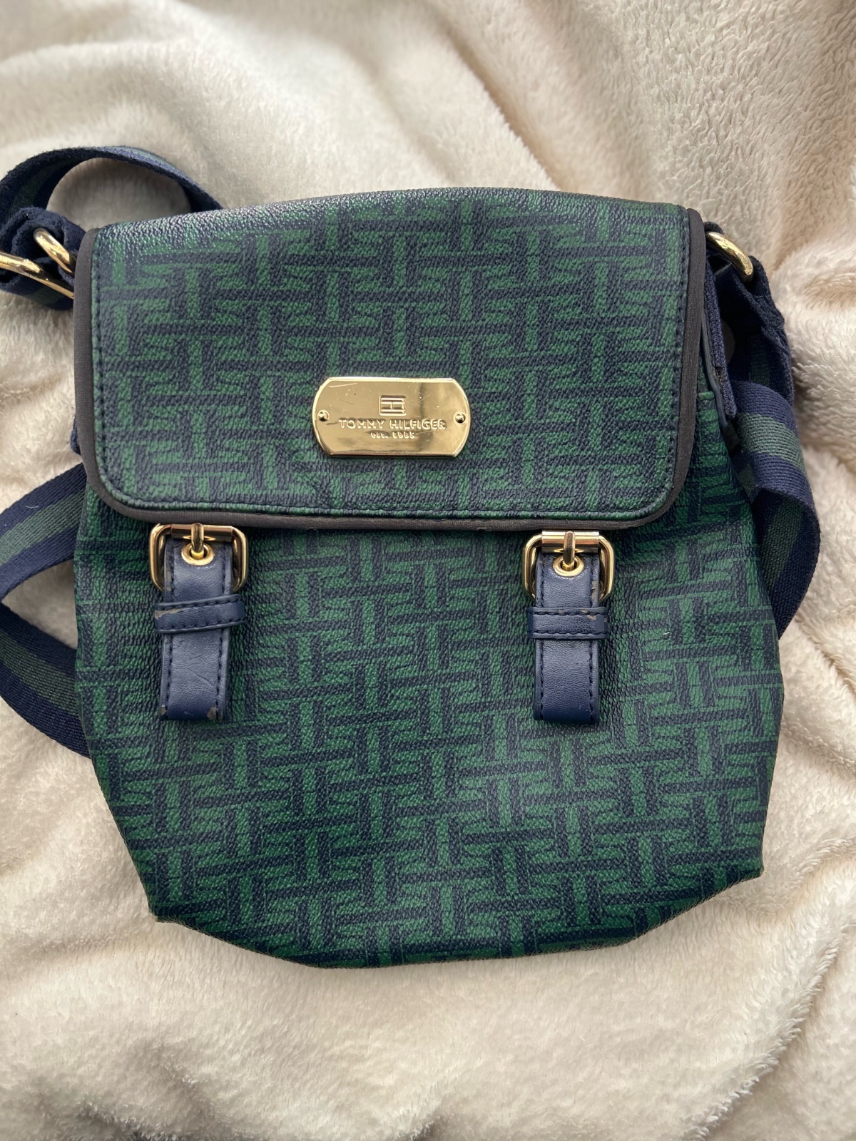 Sac Tommy Hilfiger Monogram vintage