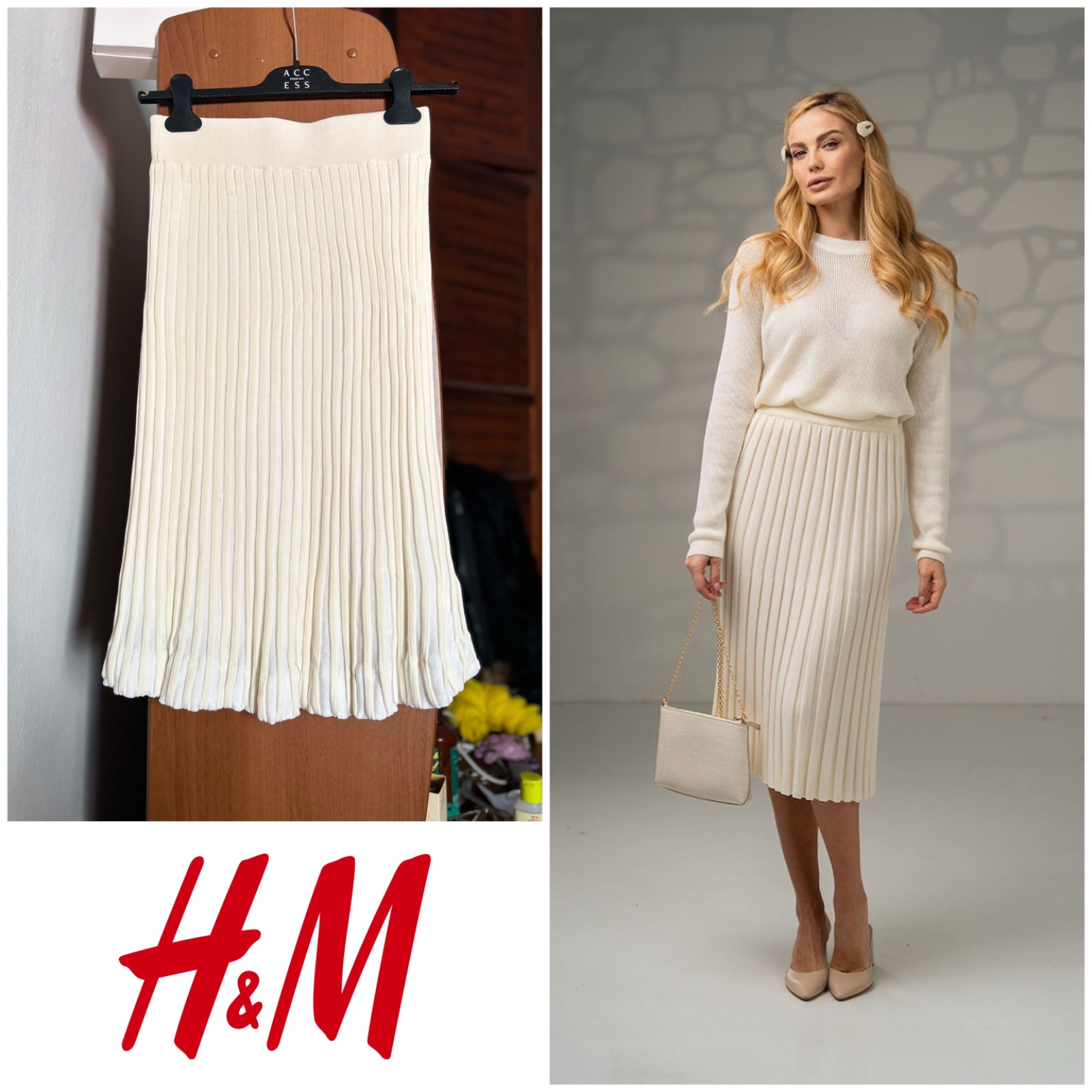 Jupe midi H&M