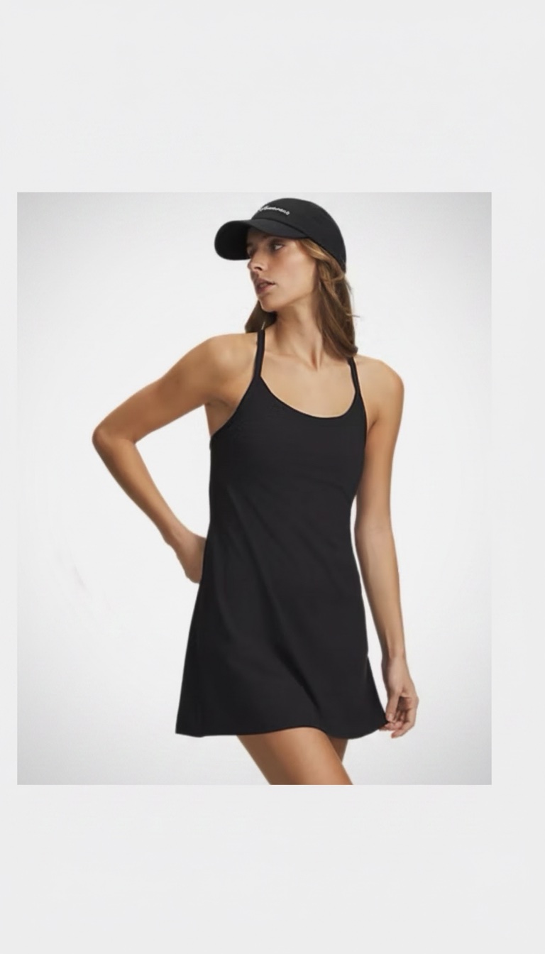 Robe de sport avec short integre