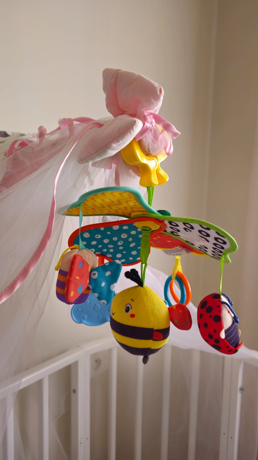 Clementoni - Easy-Peasy Travel Mobile-Mobile Baby Cradle