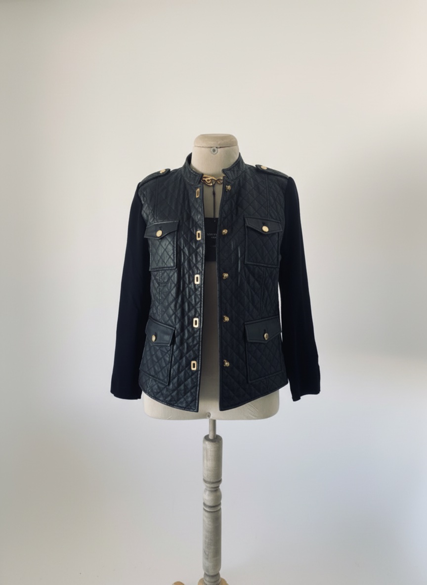 Veste en cuir