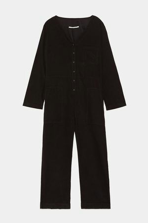 Combinaison en velours côtelé fin ZARA 