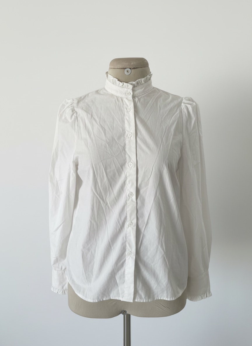 Chemise Shein style baroque
