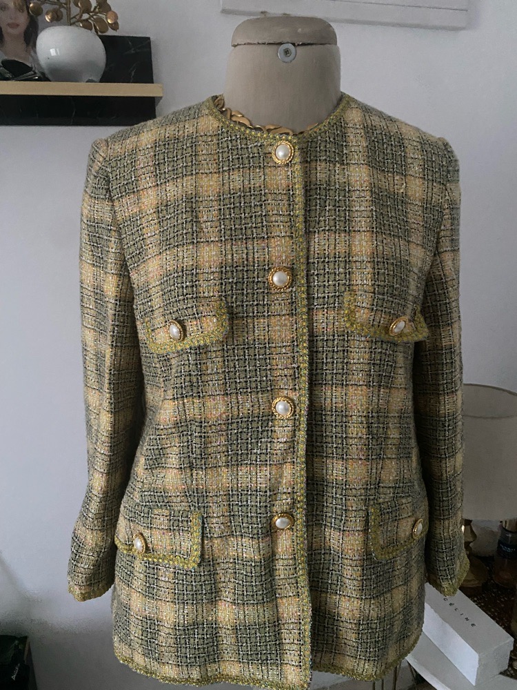 Veste en tweed vintage style Chanel