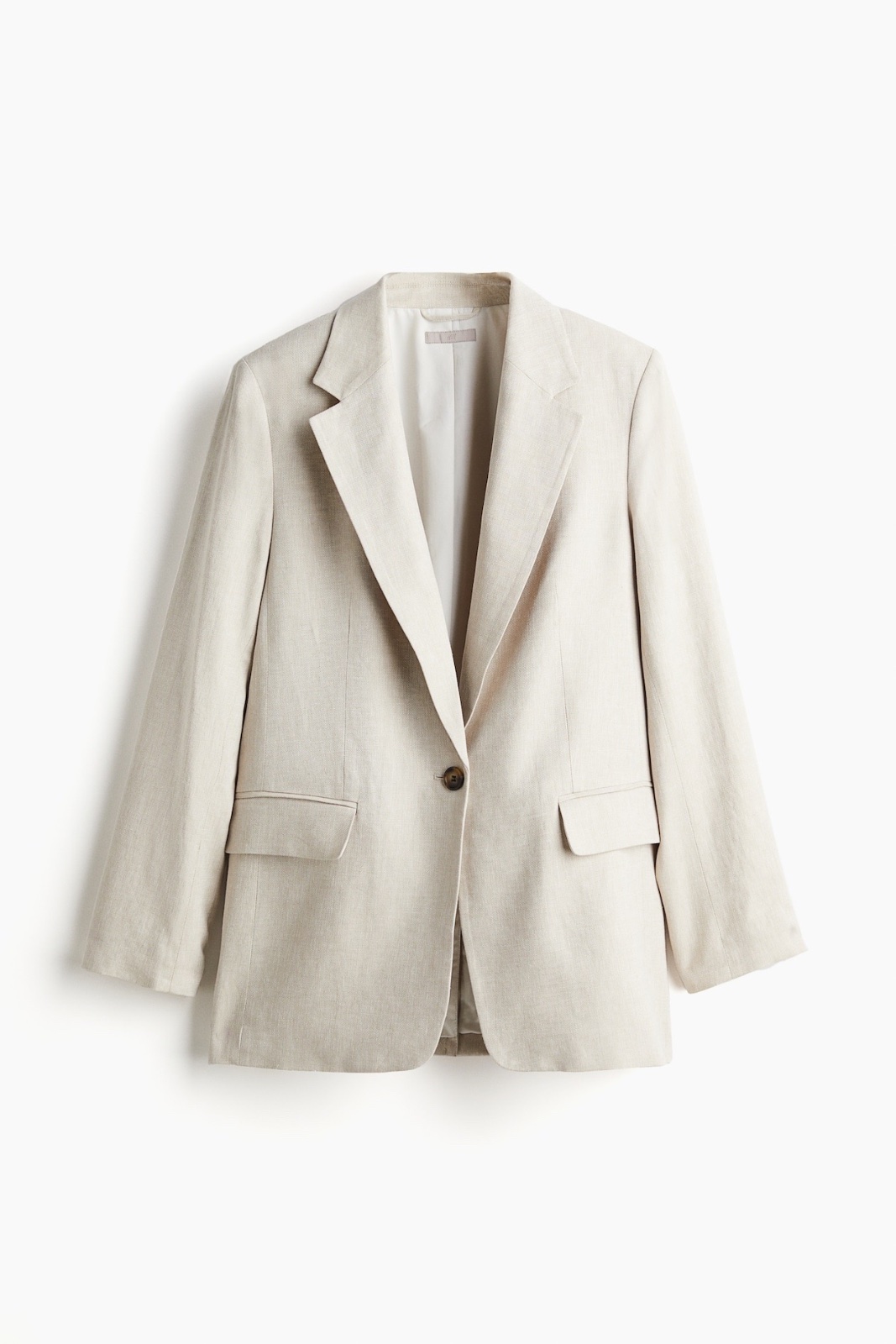 Blazer en lin H&M