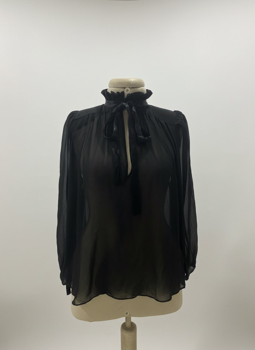 Chemise en mousseline ZARA très élégante