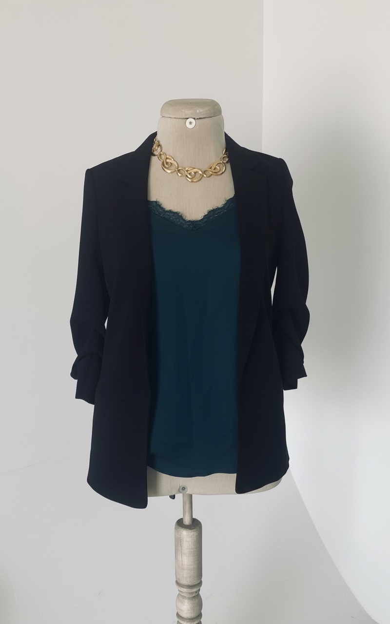 Blazer h&m à manches retroussées