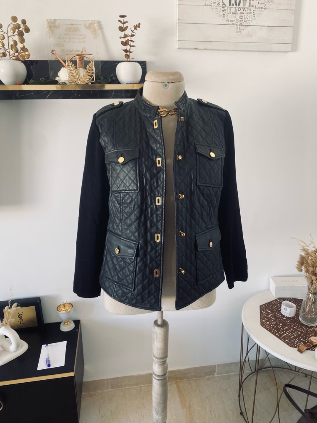 Veste en cuir