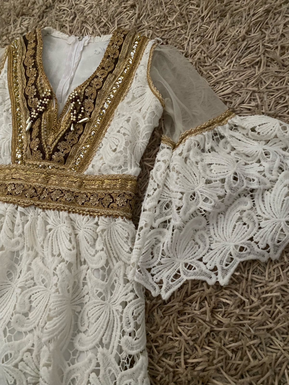 Robe en dentelle