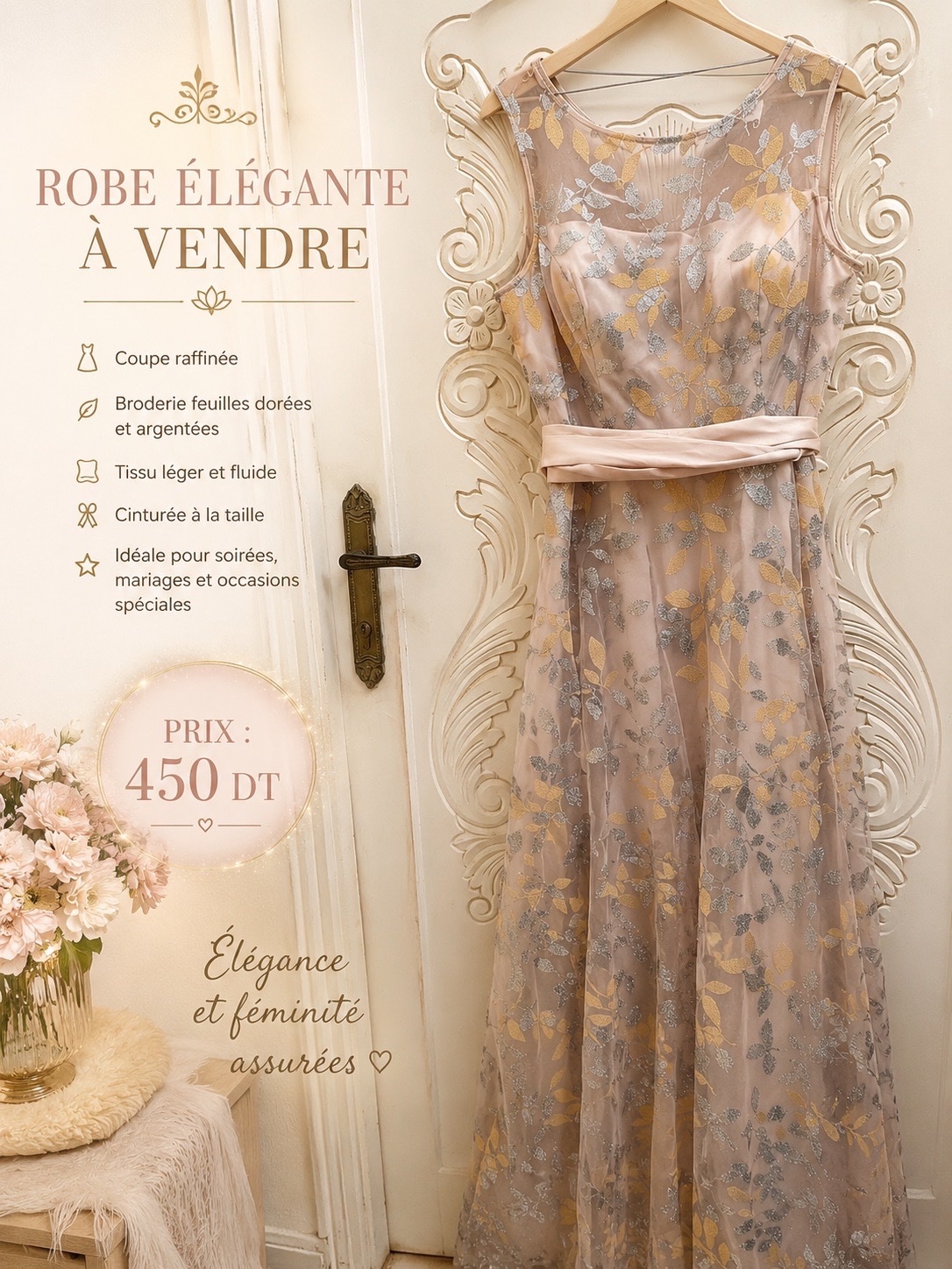Robe soiree ou Fiancaille