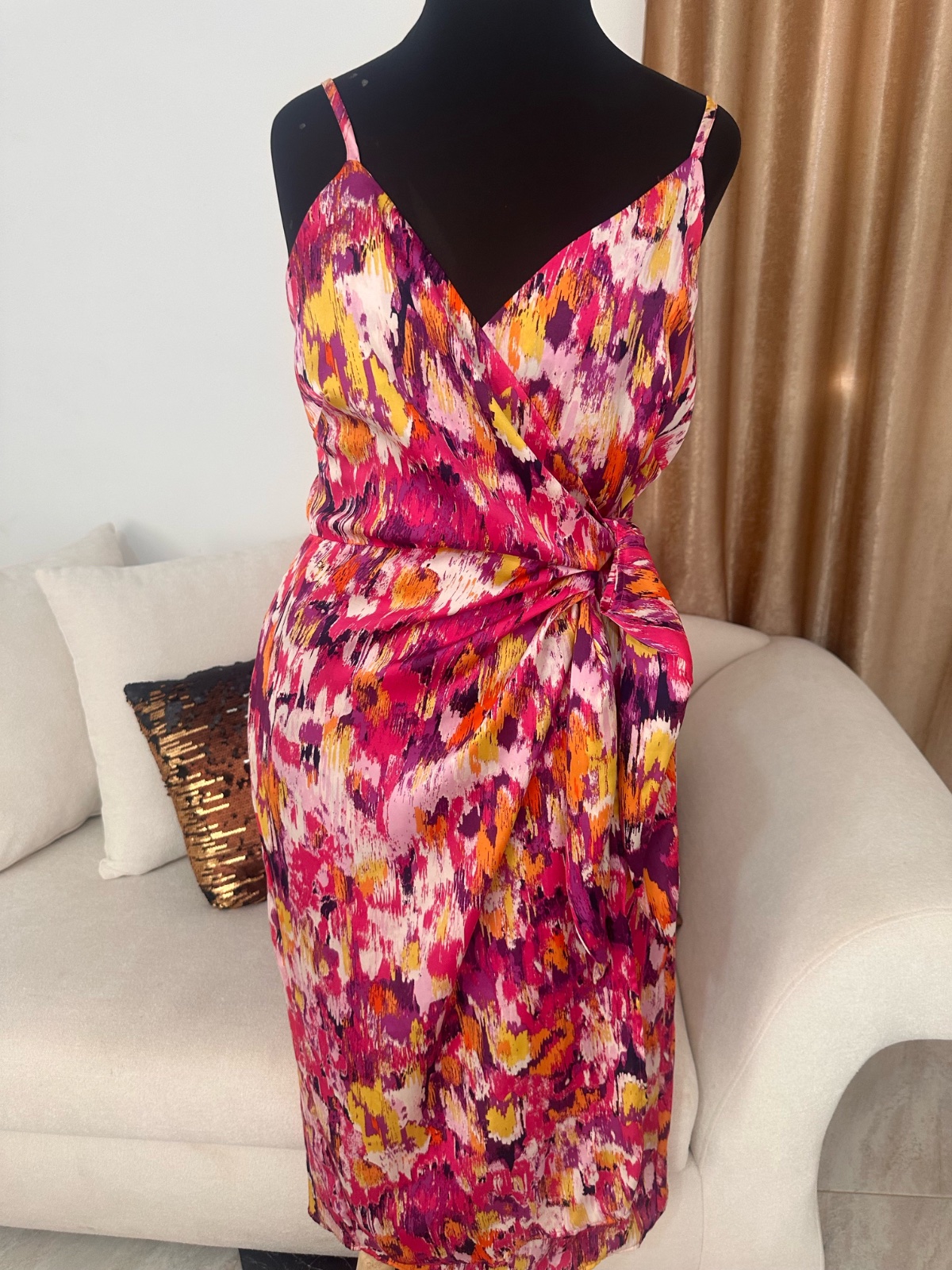 Robe cache coeur