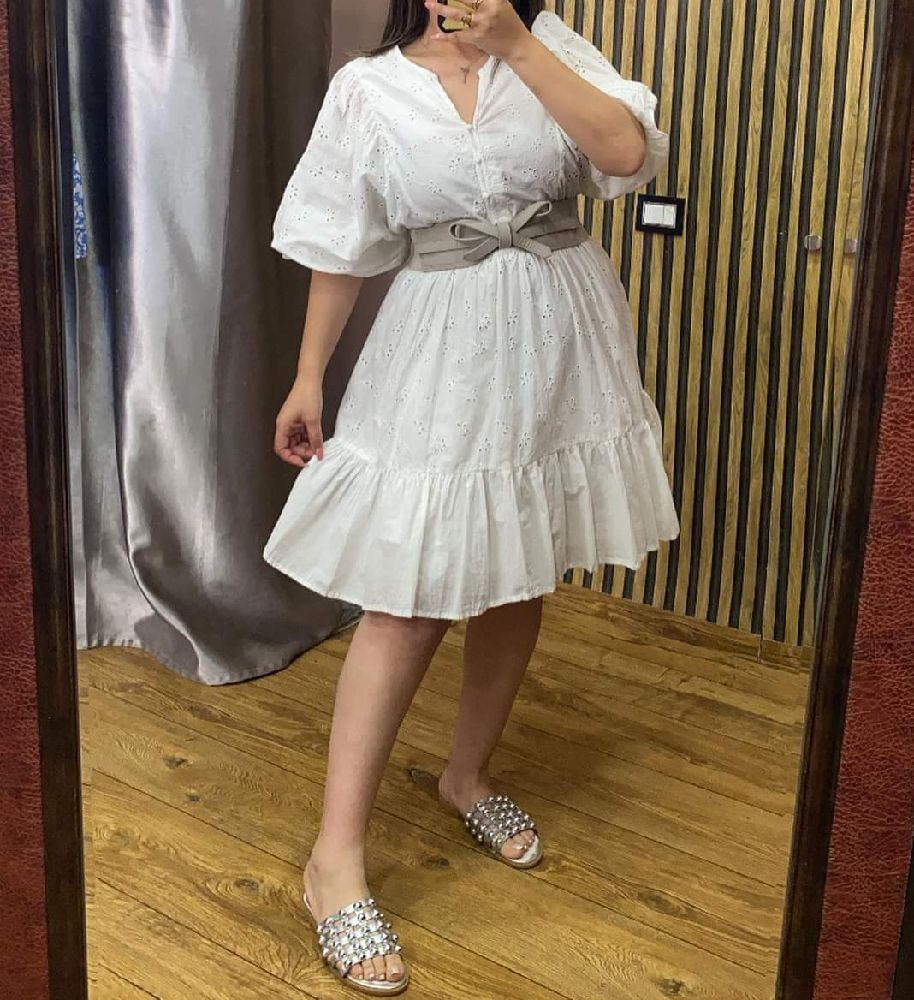 robe broderie anglaise neuve