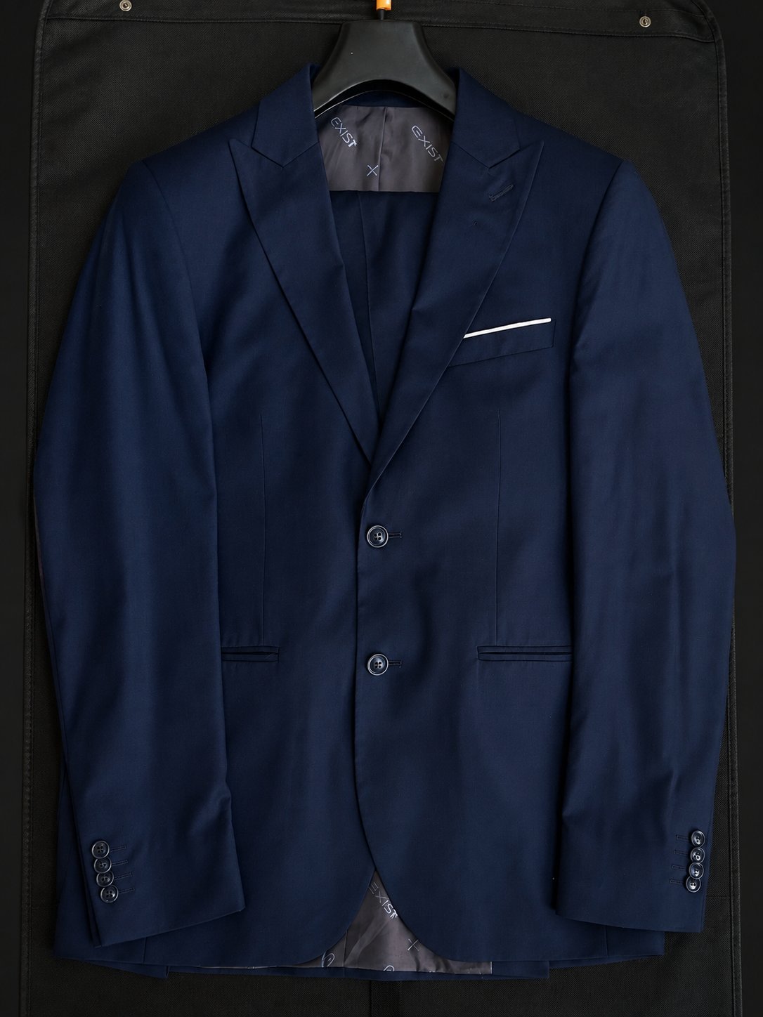 Costume homme EXIST à vendre 👔 Veste + pantalon – Bleu marine 🔵