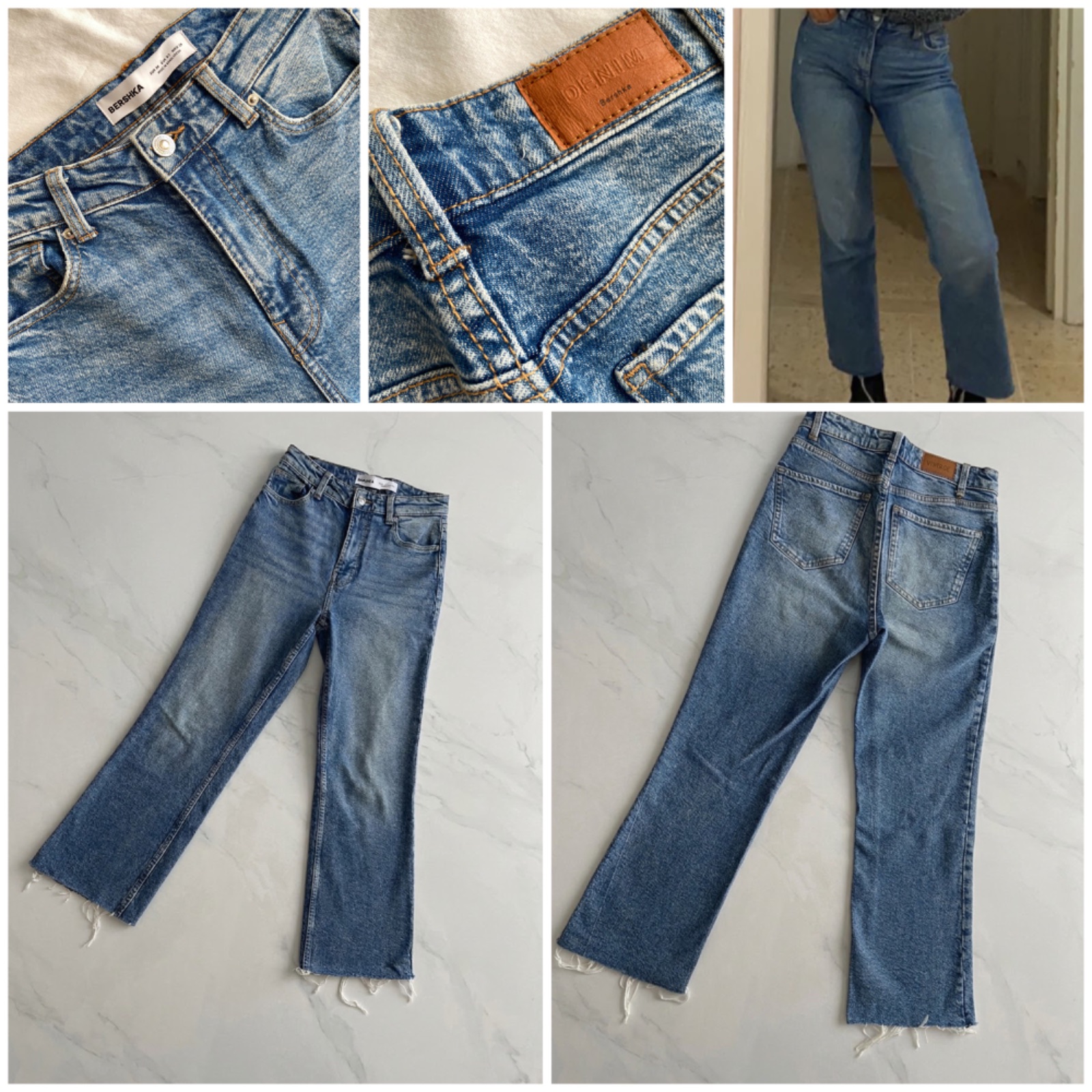 Jean en Denim Bershka